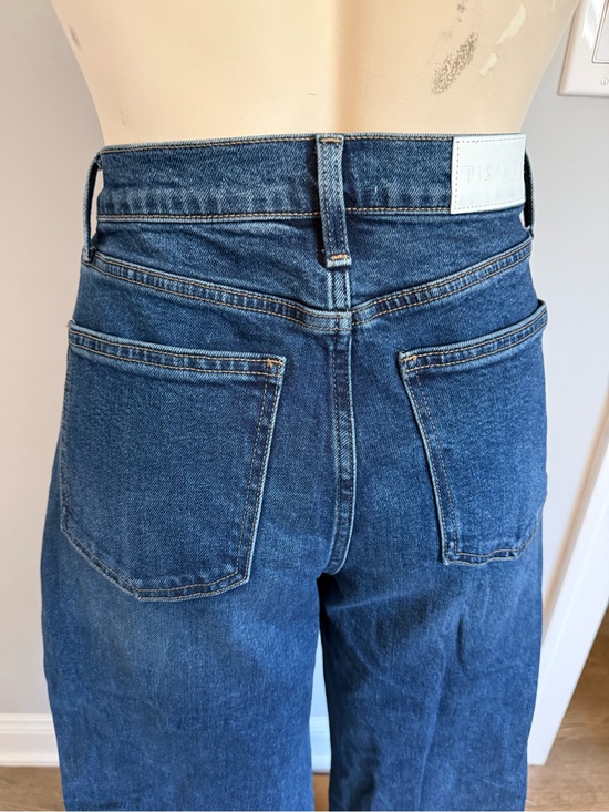 pistola Denim - pistola Blue High-Waisted Wide Leg Jeans